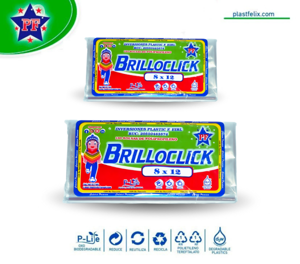 Bolsa Polipropileno 8x12