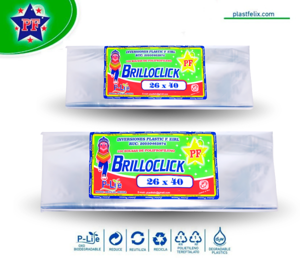 Bolsas de Polipropileno 26x40