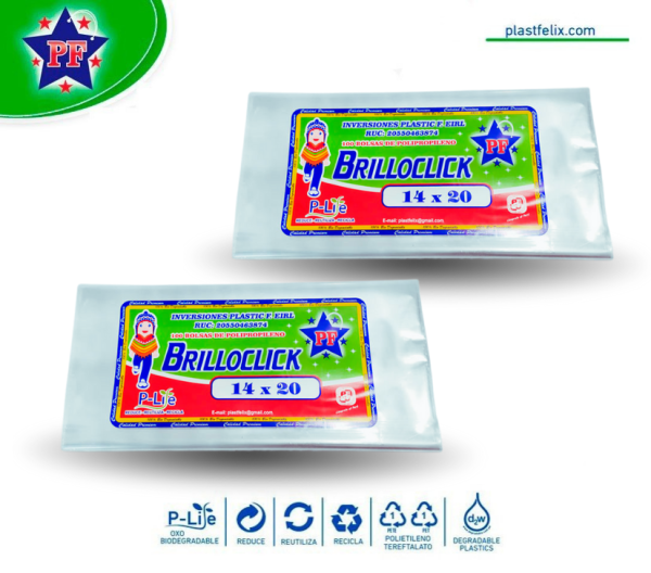 Bolsas Polipropileno 14x20