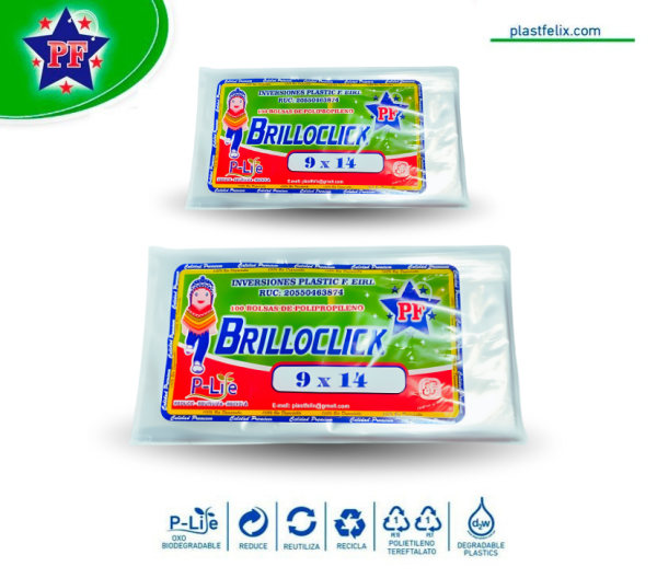 Bolsas Polipropileno 9x14